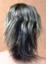 Back of clients own hair