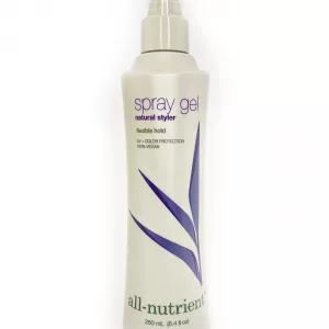 all-nutrient spray gel natural styler 250ml