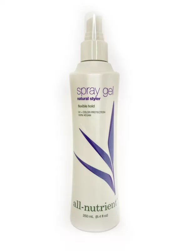 all-nutrient spray gel natural styler 250ml