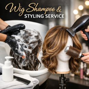 Mail-In Wig and Topper Shampoo & Styling Service